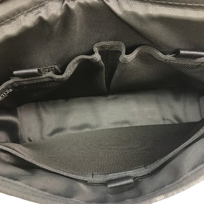 PORTER ポーター ヒート ショルダーバッグ ユニセックス ナイロン HEAT フラップ 斜め掛け コンパクト ブラック 703-06974 中古 T1
