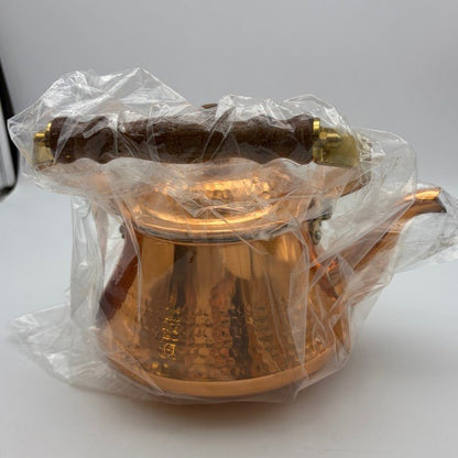 島本製作所 銅槌目ケトル 1,8ℓ 食器 キッチン用品 コッパ―ケトル 昭和 レトロ 中古 W1