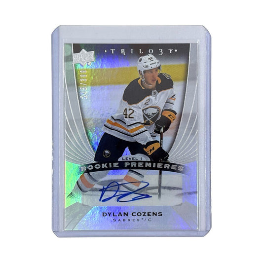 UPPER DECK NHLカード TRILOGY DYLAN COZENS SABRES 245/399 #DC 中古 IT1