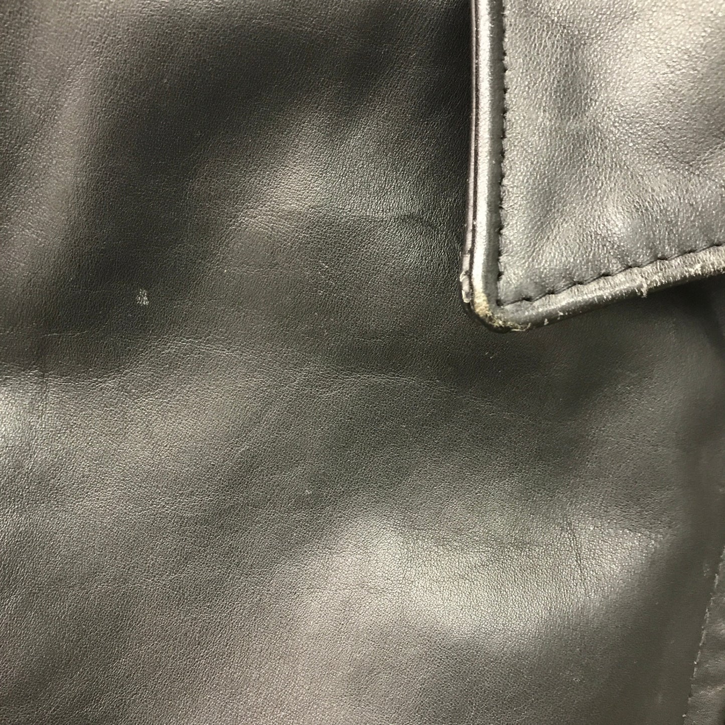 Schott ショット シングルライダースジャケット メンズ カウレザー ボアライナー付き 革ジャン USA製 ブラック 38サイズ AT101 中古 T1