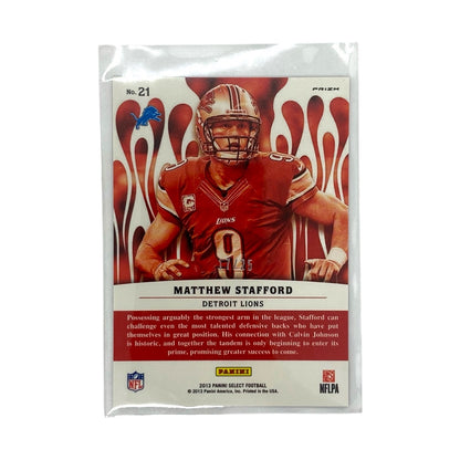 PANINI NFLカード SELECT PRIZM MATTHEW STAFFORD DETROIT LIONS 17/25 #21 中古 IT2