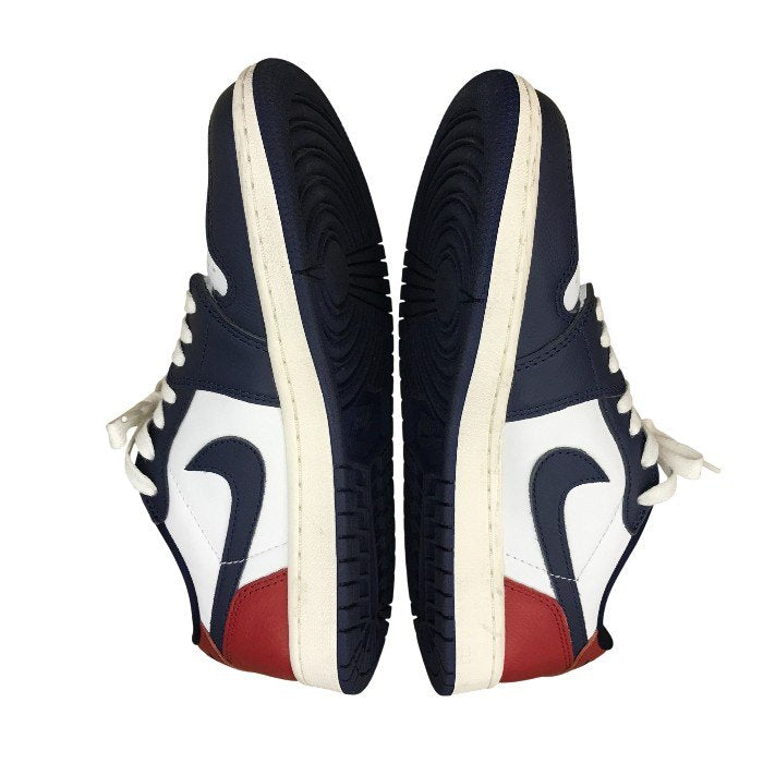 NIKE ナイキ Air Jordan 1 Retro Low OG Howard スニーカー メンズ ロゴ レッド/ネイビー 26cm HQ2993-100 中古 N1