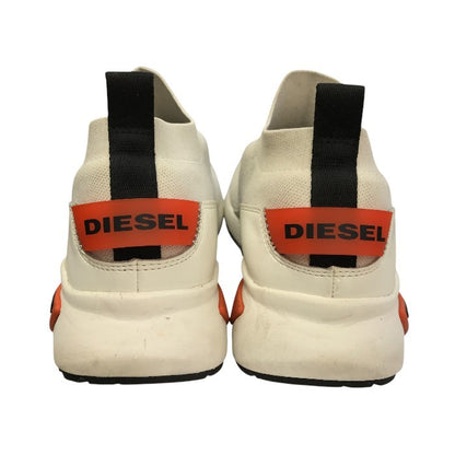 DIESEL ディーゼル SK-SOCK QB ソックスニーカー メンズ ローカット ニット ロゴ ストレッチ オフホワイト 27cm Y02405 中古 T1