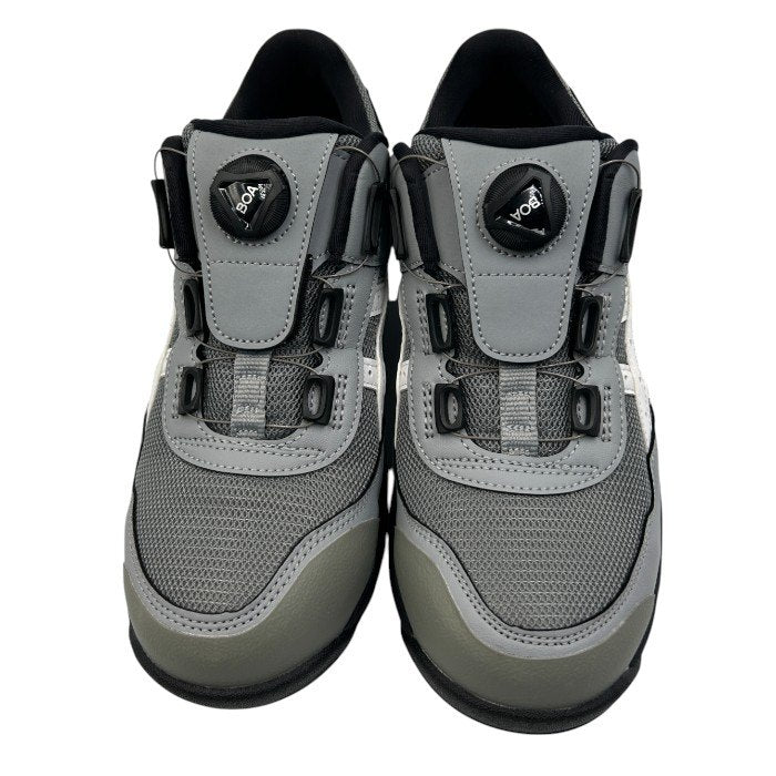 アシックス ワーキング 安全靴 作業靴 ウィンジョブ CP209 BOA JSAA A種先芯 耐滑ソール シートロック/ホワイト 24.5 cm 3E ASICS 靴 シューズ レディース メンズ 中古 W1