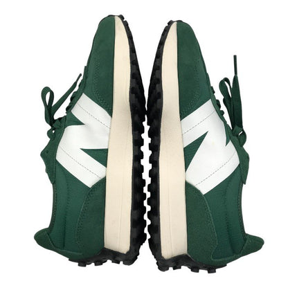 New Balance ニューバランス スニーカー メンズ ローカット ナイロン/スウェード レトロ ランニング グリーン 26cm MS327GB 中古 T1