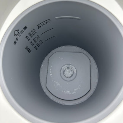 ZOJIRUSHI 象印 加湿器 スチーム式 フィルター不要 ホワイト EE-DD35-WA 蒸気式 家電 プレハブ洋室～10畳 木造和室～6畳 お手入れ簡単 タイマー 中古 W４