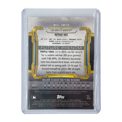 TOPPS MLBカード TRIPLE THREADS WILL SMITH LOS ANGELES DODGERS 04/75 #RFPAR-WS 中古 IT1