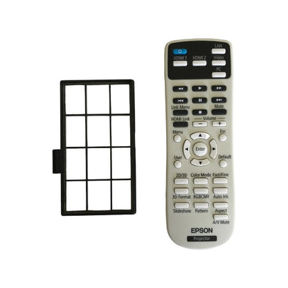 EPSON dreamio ホームプロジェクター ホワイト系 フルHD 3D対応 HDMI端子×2 EH-TW5200 中古 T1