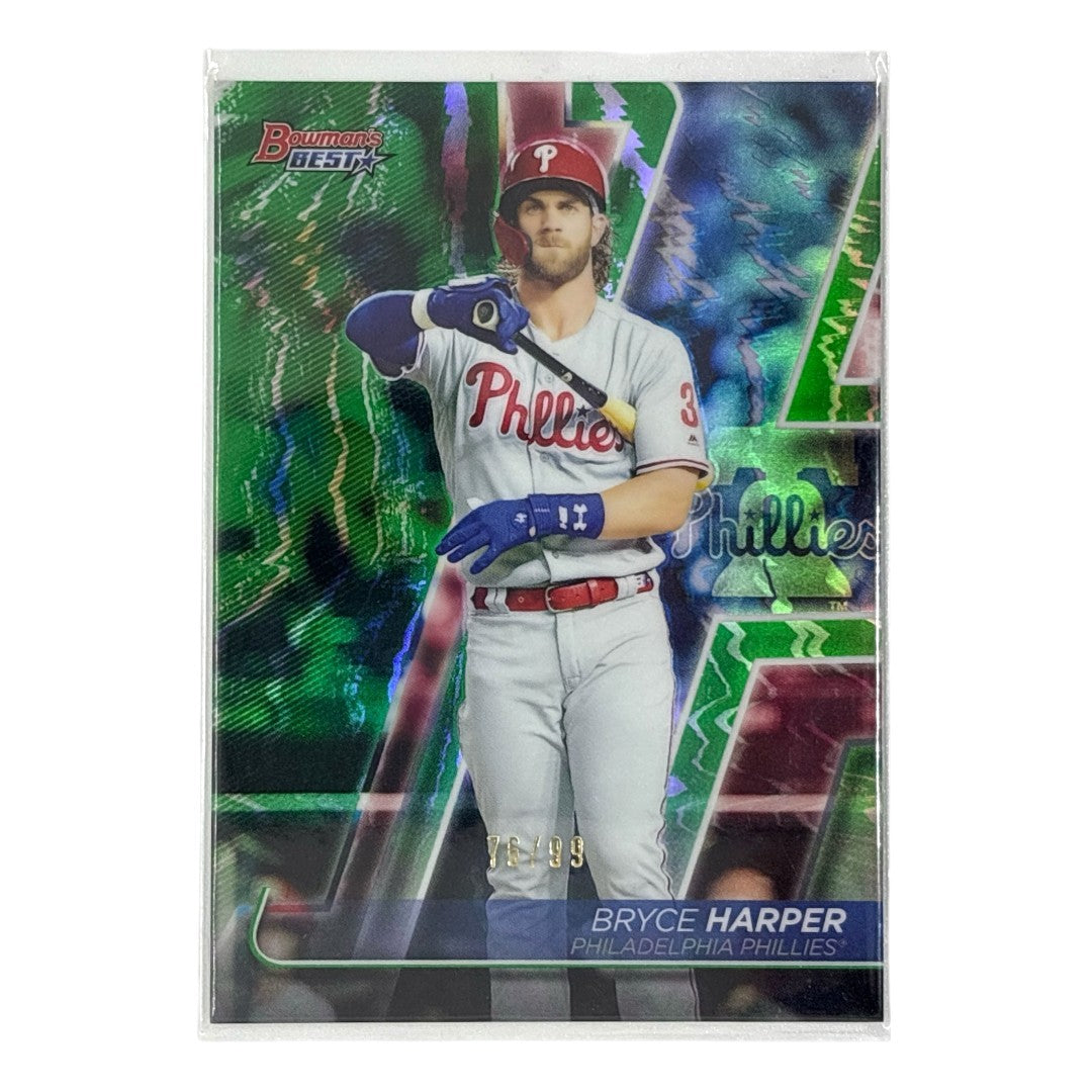 TOPPS MLBカード BOWMAN'S BEST BRYCE HARPER PHILADELPHIA PHILLIES /99 #51 中古 IT1
