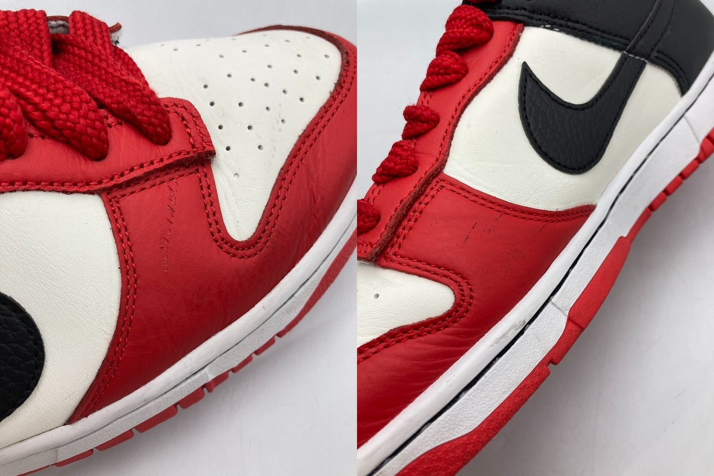 NBA×NIKE ナイキ ダンク ロー レトロ EMB 75thアニバーサリー シカゴブルズ スニーカー DD3363-100 サイズ28.5cm 中古 D4