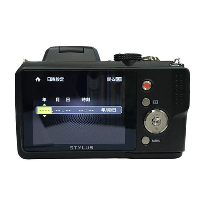 OLYMPUS オリンパス STYLUS デジタルカメラ ブラック 光学40倍ズーム 高倍率 広角22.4mm SP-820UZ BLK 中古 T1