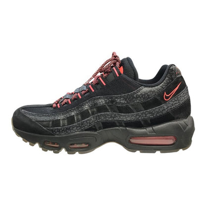 NIKE ナイキ AIR MAX 95 スニーカー メンズ ローカット エアマックス ブラック/レッド 27㎝ AV7014-001 中古 T1