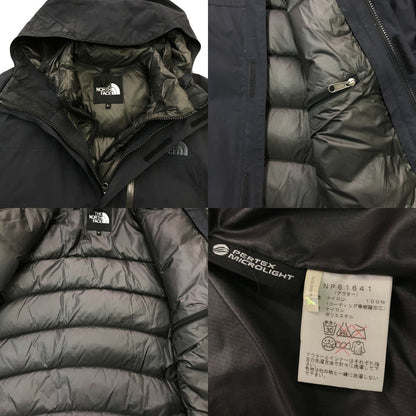 THE NORTH FACE ザノースフェイス ゼウストリクライメイト ジャケット メンズ 3WAY ダウンライナー ベンチレーション チャコールグレー Lサイズ NP61641 中古 T1