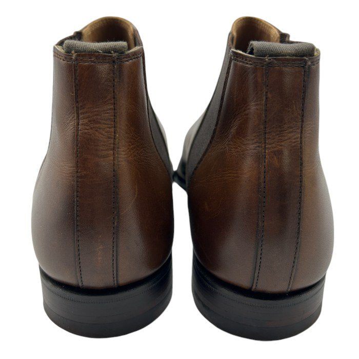 CROCKETT＆JONES クロケット＆ジョーンズ CRANFORD サイドゴアブーツ 6 1/2 E (約25cm) 靴 シューズ メンズ 革靴 レザー 中古 W４