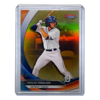 TOPPS MLBカード BOWMAN'S BEST SPENCER TORKELSON DETROIT TIGERS /50 #TP-30 中古 IT2