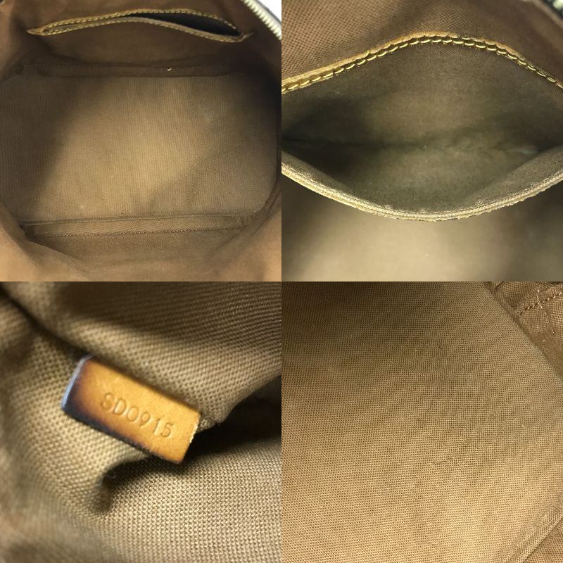 LOUIS VUITTON ルイヴィトン モノグラム アルマPM ハンドバッグ レディース 定番 シンプル ブラウン M53151 中古 T1