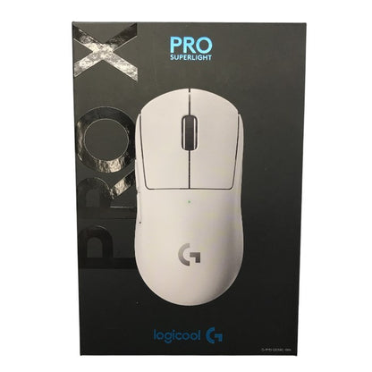 Logicool G PRO X SUPERLIGHT ワイヤレス ゲーミングマウス ホワイト G-PPD-003WL-WH 中古 1Y