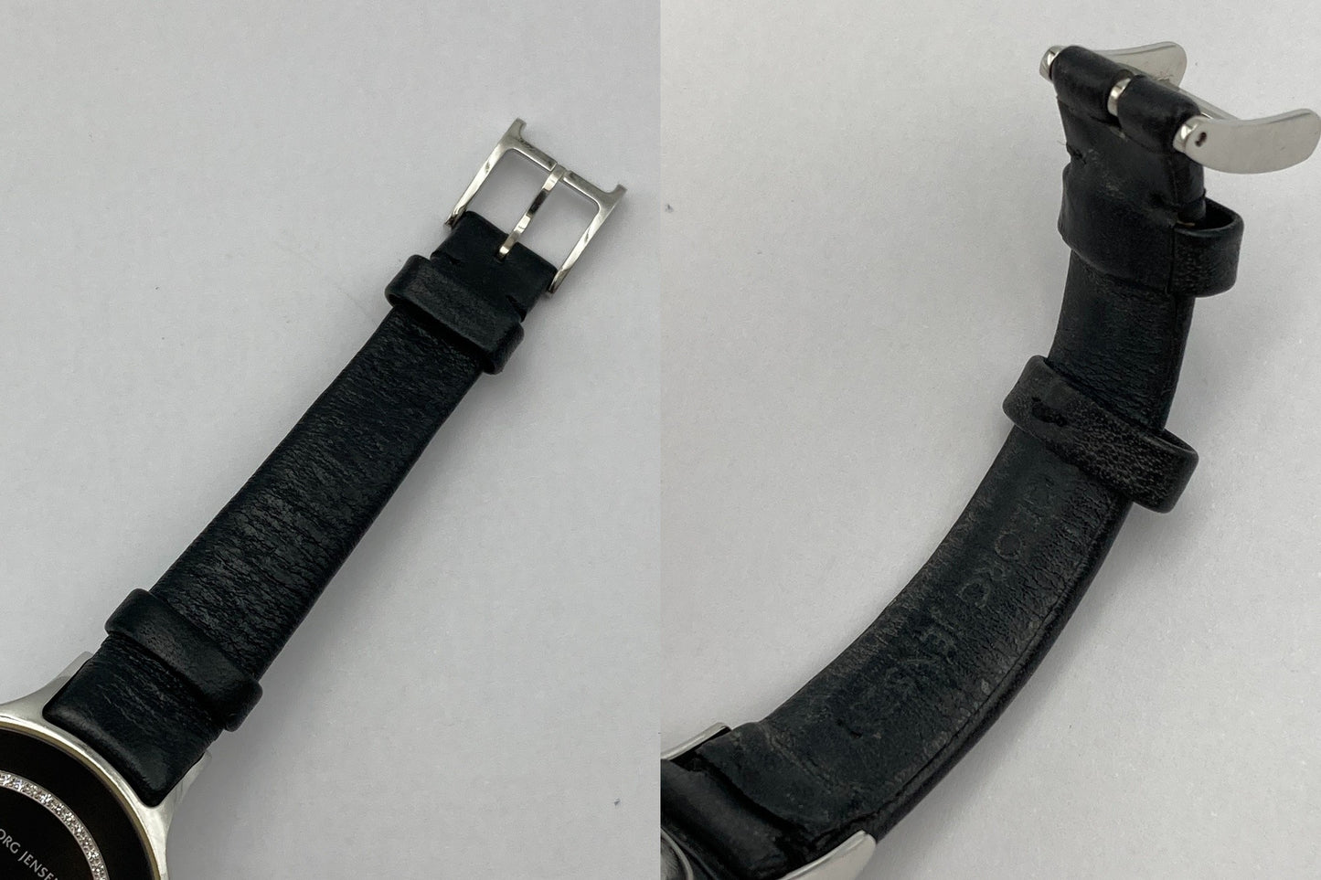 GEORG JENSEN ジョージジェンセン コンケイヴ 316 クオーツ 腕時計 中古 D4
