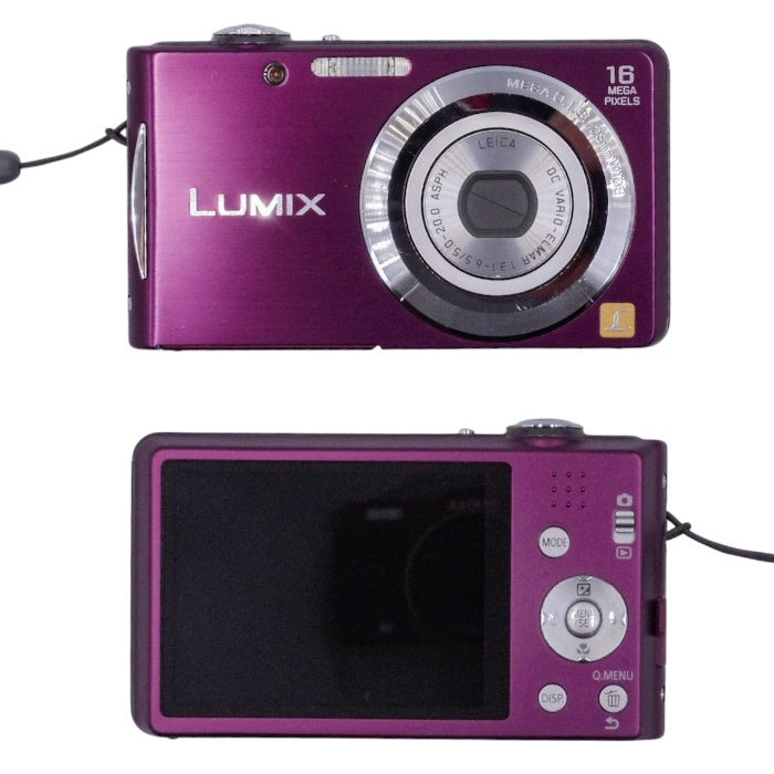 Panasonic パナソニック デジタルカメラ LUMIX FH5 バイオレット DMC-FH5-V 中古 a1