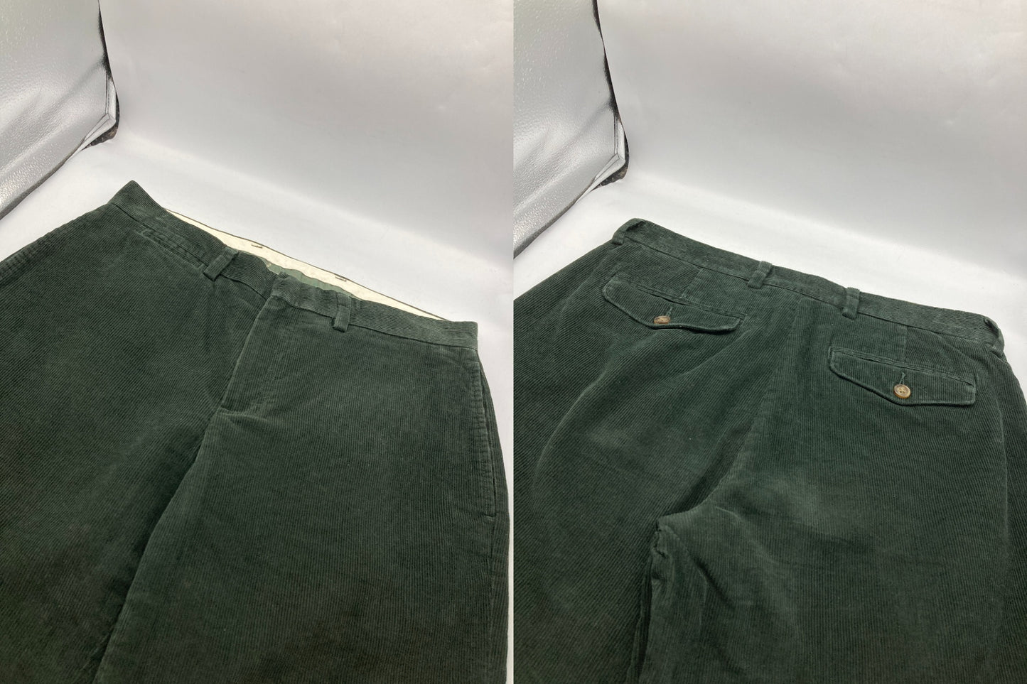 L.L.Bean エルエルビーン クラシックフィット コーデュロイパンツ サイズ32 グリーン 中古 D4