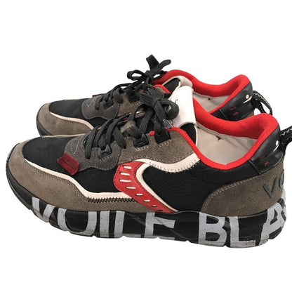 VOILE BLANCHE ボイルブランシェ スニーカー CLUB01 43 メンズ ローカット ロゴ スウェード 厚底 シューズ 中古 Y1