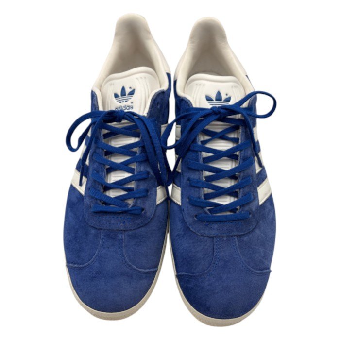 adidas アディダス ガゼル GAZELLE S76227 スニーカー 27.5cm 靴 シューズ メンズ ブルー 中古 W４