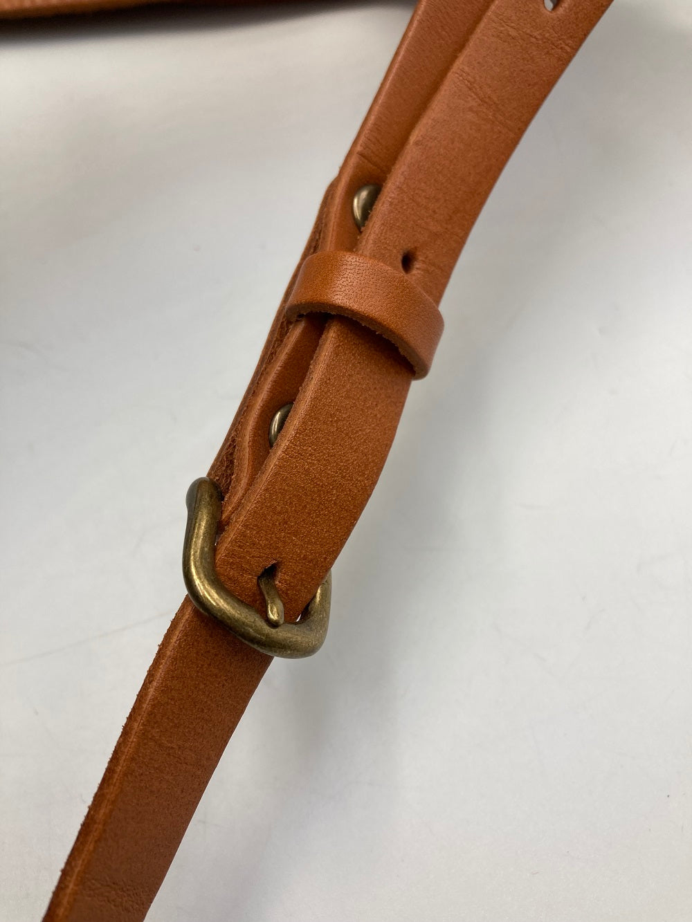 CLEDRAN クレドラン レザー 巾着 バスケットバッグ 中古 4