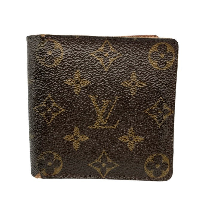 LOUIS VUITTON ルイヴィトン モノグラム ポルトフォイユ・マルコ 2つ折り財布 M61675 中古 D4