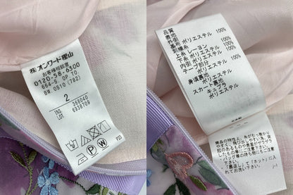 TOCCA トッカ SPRAY MUM スプレイマム ドレス ワンピース サイズ2 レディース 中古 D4
