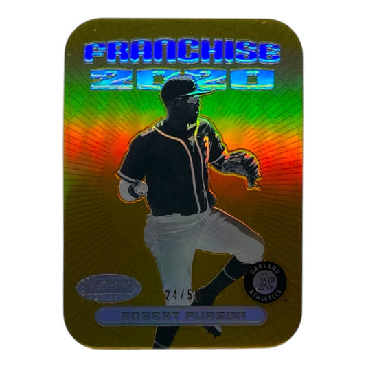 TOPPS MLBカード BOWMAN'S BEST ROBERT PUASON OAKLAND ATHLETICS #FFDC-RP 中古 IT2