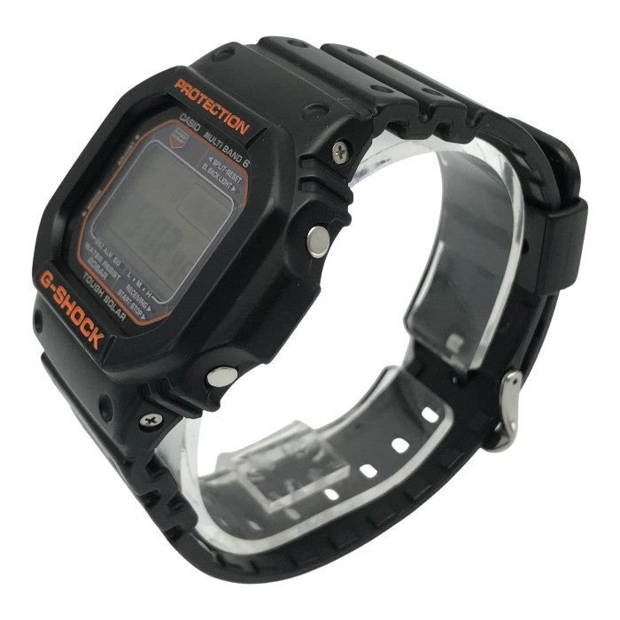 CASIO G-SHOCK 腕時計 メンズ タフソーラー 電波 スクエアフェイス 5600シリーズ ブラック GW-M5610R-1JF 中古 T1