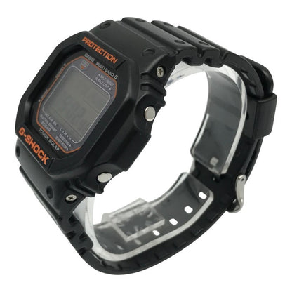 CASIO G-SHOCK 腕時計 メンズ タフソーラー 電波 スクエアフェイス 5600シリーズ ブラック GW-M5610R-1JF 中古 T1