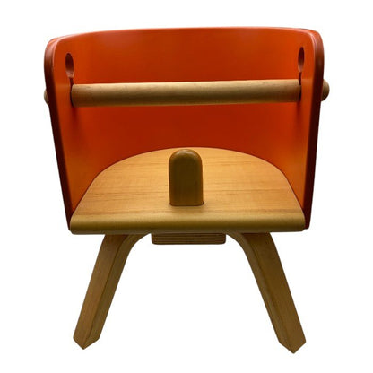 SDI Fantasia Carota mini カロタ ミニ ベビーチェア 椅子 小さい 木製 かわいい オレンジ 中古 W４