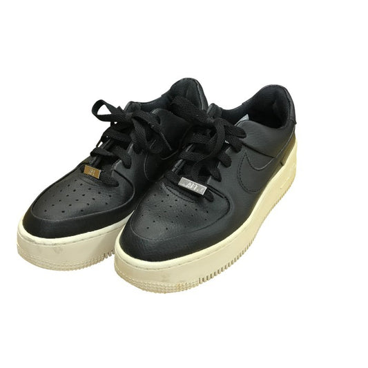 NIKE ナイキ WMNS AIR FORCE 1 SAGE LOW  エアフォース1  スニーカー シューズ レディース 24.0cm 厚底 ブラック AR5339-002 中古 N1
