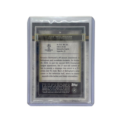 TOPPS サッカーカード MUSEUM COLLECTION JUDE BELLINGHAM BORUSSIA DORTMUND #54 中古 IT1