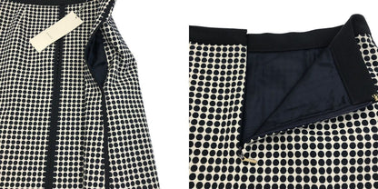 EPOCA エポカ ドッド柄 半袖 セットアップ M5S01－503－40 38(M) アンサンブル 上下セット 水玉 スカート レディース 中古 KW1