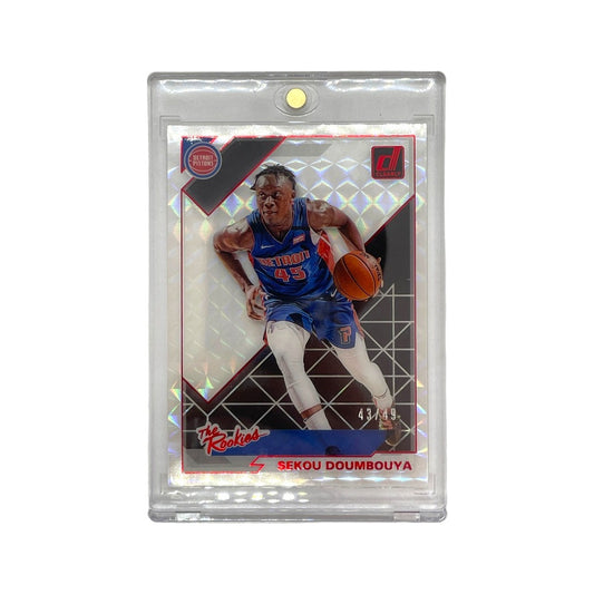 PANINI NBAカード CLEARLY DONRUSS The Rookies SEKOU DOUMBOUYA 43/49 #6 中古 IT1