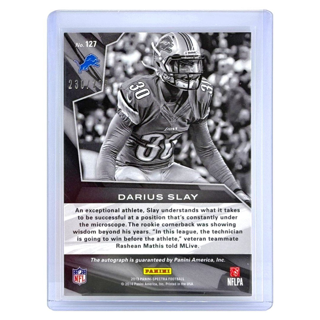 PANINI NFLカード SPECTRA DARIUS SLAY DETROIT LIONS /299 #127 中古 IT1