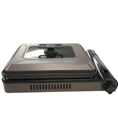 イワタニ(Iwatani)  カセットガスホットプレート 焼き上手さんβ CB-GHP-B ブラウン 中古 Y1