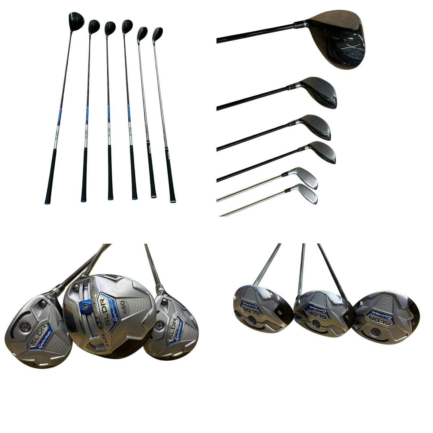 TaylorMade×adidas テーラーメイド×アディダス SLDR BLADEZ ゴルフクラブ &バッグセット クラブ スポーツ メンズ ゴルフ 中古 W1