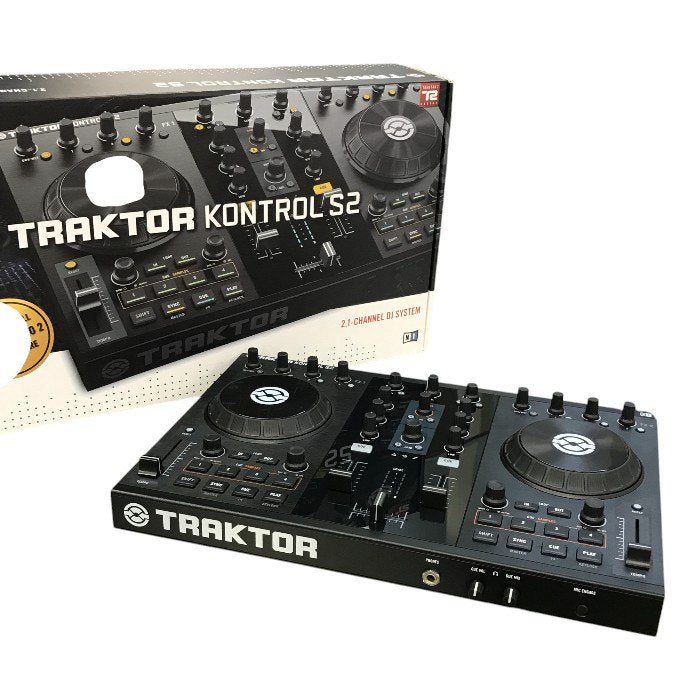 TRAKTOR KONTROL S2 DJコントローラー ブラック 2.1ch ホームパーティー NITKS2 中古 T1