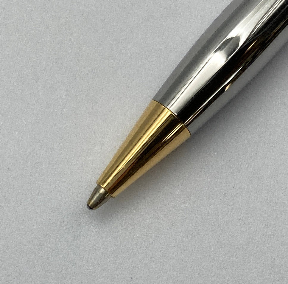 TIFFANY&Co. ティファニー Tクリップ ボールペン ツイスト式 ゴールドGP/シルバー コンビ 中古 D4