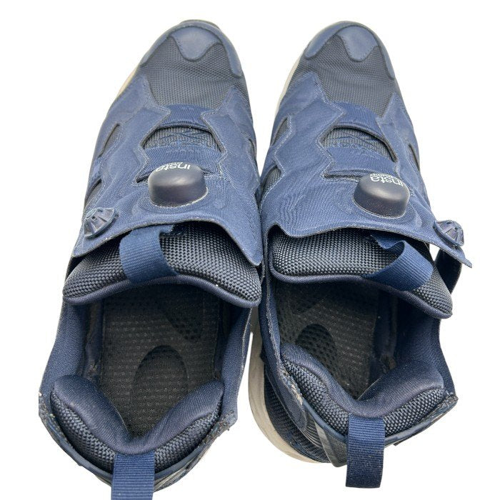 REEBOK リーボック インスタポンプフューリー スニーカー V65752 28.5cm 靴 シューズ メンズ ネイビー 中古 W４