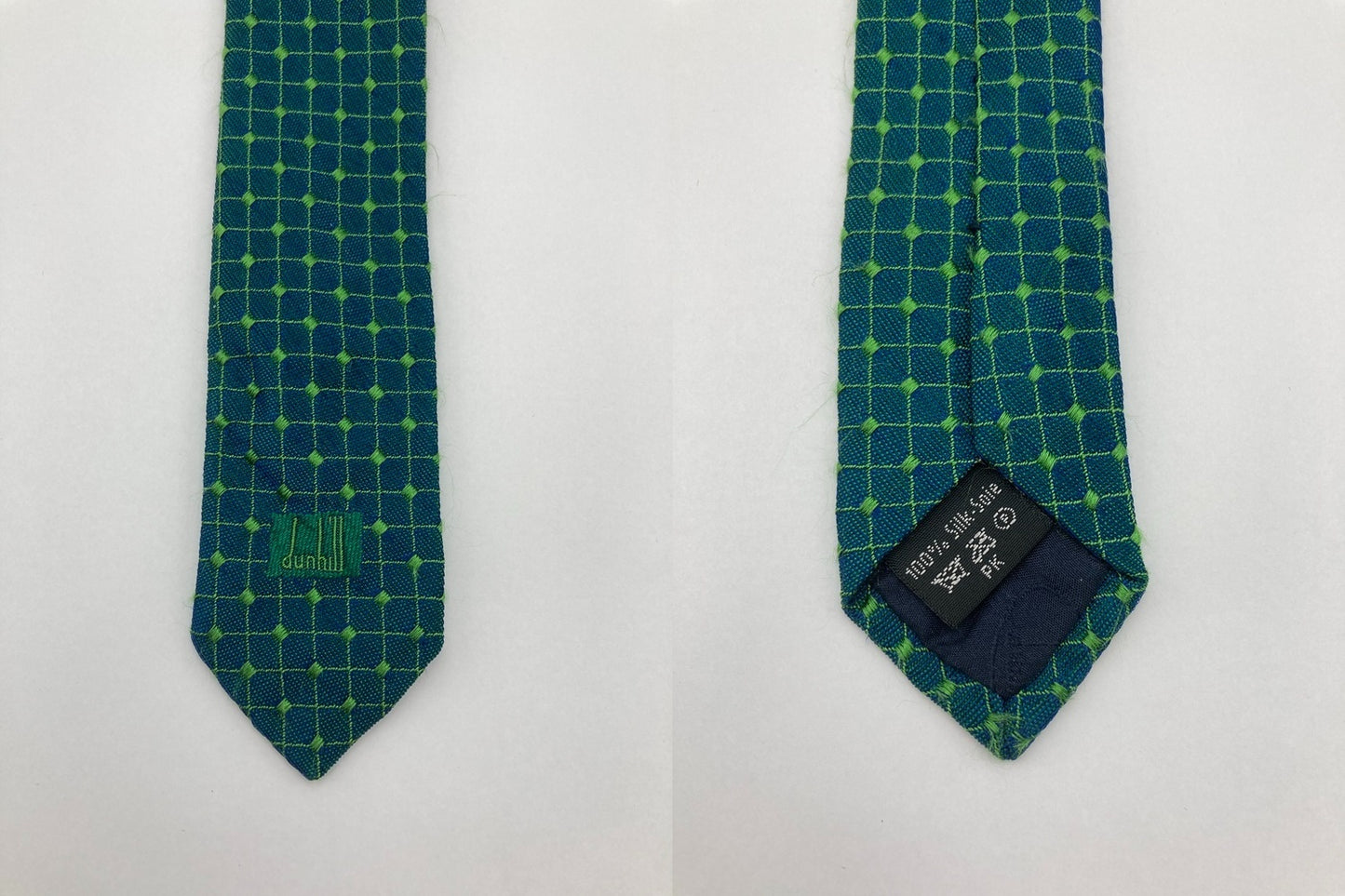 dunhill ダンヒル 総柄 ネクタイ 中古 D4