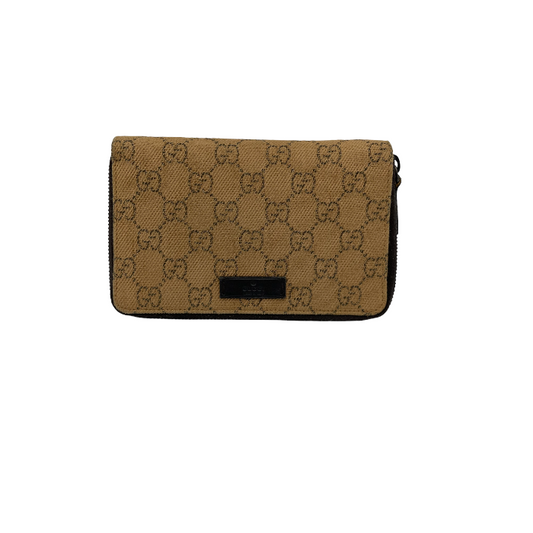 グッチ ラウンドファスナー ミディアム 財布 101591 中古 4