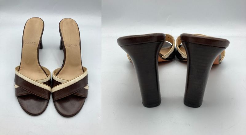 BALLY バリー レザー ミュール 中古 4