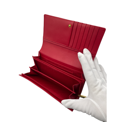 Samantha Thavasa Petit Choice サマンサタバサ プチチョイス エナメル キルティング 長財布 中古 4