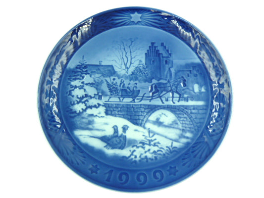 Royal Copenhagen イヤープレート 1999 中古 1