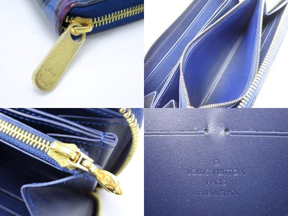LOUIS VUITTON/ルイヴィトン ヴェルニ ジッピーウォレット イカットフラワー中古  淡いフラワープリントがデザインされたジッピーウォレットです☆
