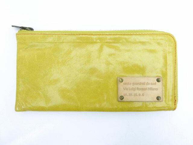 FU-SI FERNALLE/フーシフェルナーレ 字ファスナー長財布中古 カード入れが多くすっきり収納できます♪